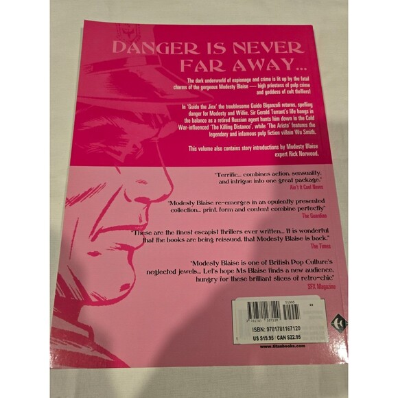 Modesty Blaise The Killing Distance March 2015 O'Donnell & Romero #26 - Picture 5 of 8